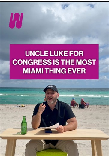 Uncle Luke for Congress Is the Most Miami Thing Ever Only in Miami could the former leader of one of the most controversial rap groups of all time decide Congress needs cleaning up. Uncle Luke — yes, that Uncle Luke of 2 Live Crew — is officially running for Florida’s 20th Congressional District, aiming to replace a sitting congresswoman indicted on 15 federal counts, including allegedly stealing $5 million in FEMA funds. Fifteen. At this point, old 2 Live Crew lyrics feel mild. Luke says the di