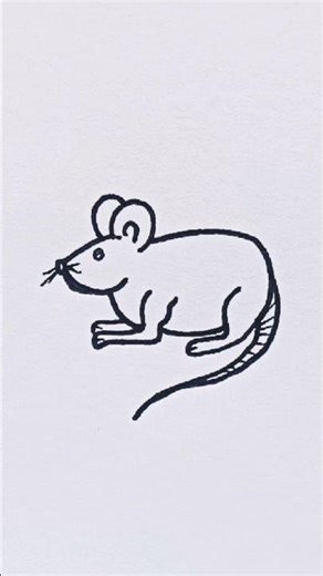 How to draw a rat step by step tutorial drawing.