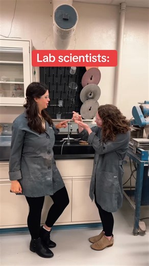 Dykanite on Instagram: "It’s not concrete tho it’s an olivine picrite #science #lab #stem #chemistry #physics #engineering"