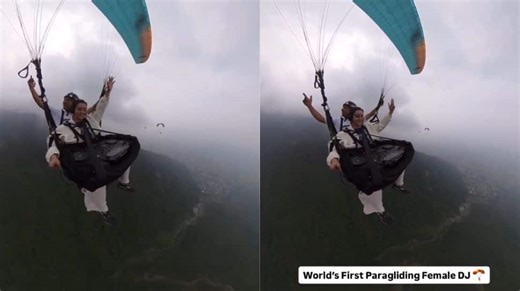 'Beats In The Sky': Woman DJ Takes Music To New Heights, Internet Cheers As Video Goes Viral