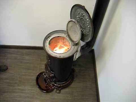 Petit Godin stove's demonstration
