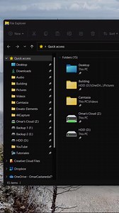 Windows 11 Tips And Tricks – Personalizar Iconos en el Acceso Rápido. | Omar Castaneda | Facebook
