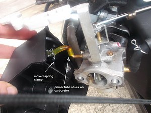 Having Trouble Removing Carburetor from Snowblower