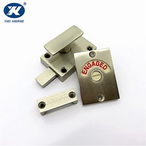 [Hot Item] Toilet Occupied Deadbolt Vacant/Engaged Latch Bolts Door Lock Indicator