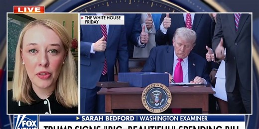Passage of 'big, beautiful bill' was Trump's 'best chance to accomplish things on Capitol Hill': Sar