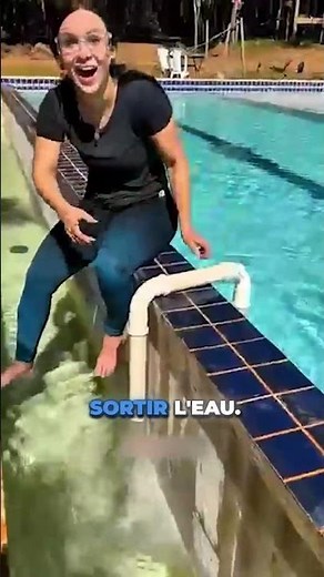 This simple method for emptying a pool in no time will surprise you! 😮