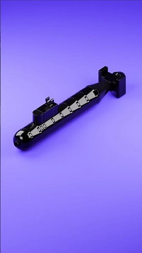 LEGO Submarine 🌊 Mini Bricks Naval Build