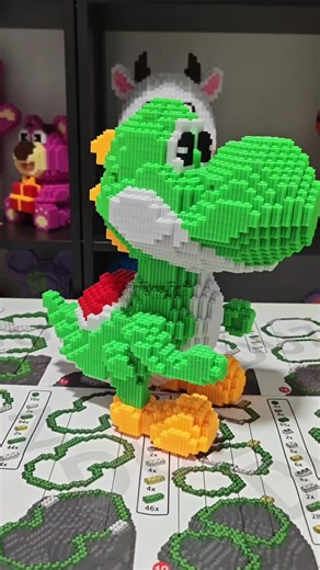 Yoshi Building Blocks: Microbrick Dinosaur Fun