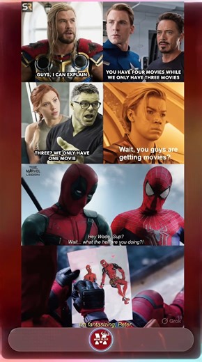 Spider-Man Was NOT Ready For Wade 😭🔥 #Deadpool #SpiderMan #Marvel #MCU #Thor #Hulk