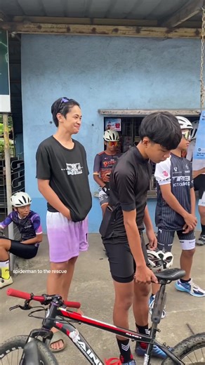 Spiderman to the Rescue: Cycling Adventure