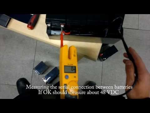 UPS Powerware 9120 battery replacement, Hot Swap