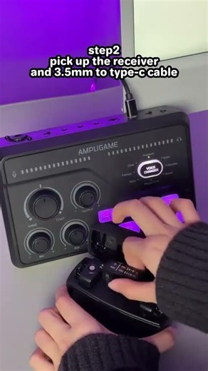 Tips on how to connect the wireless #microphone to audio mixer. #fifine #streamer #record #gaming