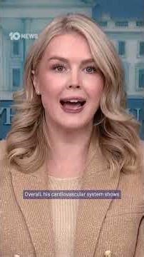 US President Donald Trump’s MRI Test Results Released By The White House | 10 News