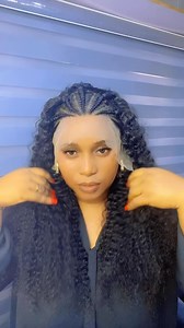 Braid Jerry curls wig 💯 human hair Available from 14”-30” Braids can be loosen to style different ways at anytime Fuller volume when combed out #gifthairmpire | GIFT Hairmpire