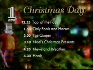 Christmas Day on BBC1 1995 afternoon line up