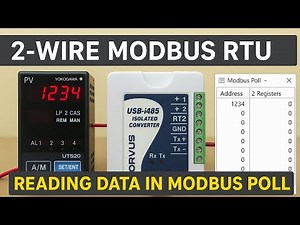 UT520 Modbus Communication Explained! Real-Time Polling, | & Register Reading (Full Practical Guide)