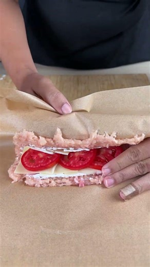 Homemade chicken pastry stuffed with cream cheese