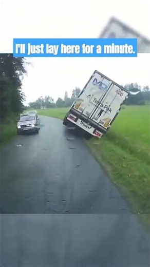 Sleepy Truck Driver's Epic Nap Adventure #TruckerLife #RoadTripRest