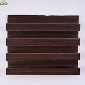 [Hot Item] Strip Wood Wall Plastic Panel Plastic Cladding WPC Slat Wall Panel Great Wall Panels Factory Price