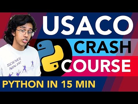 USACO Crash Course: Python in 15 minutes!