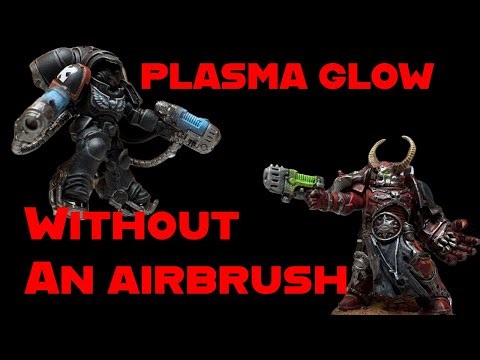 Easy plasma glow and OSL without an airbrush!