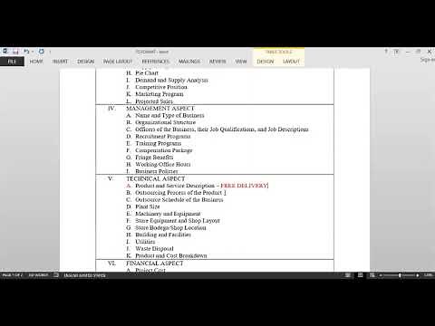 How to Write a Feasibility Study? by Prof. Jojo Pangan