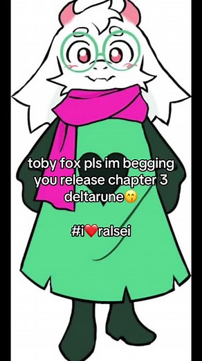 Ralsei Valentine's Card: A Delight for Deltarune Fans