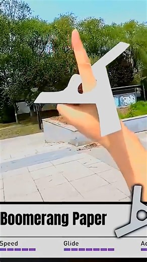 Paper Boomerang Easy Tutorial | How to Make Paper Boomerang That Comes Back | DIY Paper Craft
