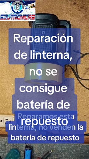Cómo reparar linternas recargables sin batería de repuesto