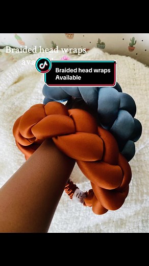Braided head wraps available 🌸🌸