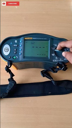 Fluke 1664FC multifunction tester (final installation tester)