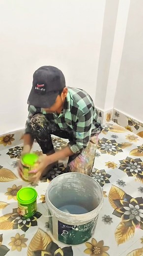 11K views · 54 reactions | Orange colour mixing and wall painting video #reels #video #painting | RK Painter | Facebook