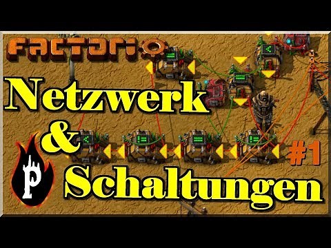 Tutorial Factorio | Netzwerk & Schaltungen #1/3 Grundlagen (Deutsch)