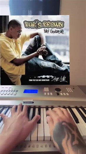 Chris Brown- Say goodbye- piano Tutorial #piano #tutorial #chrisbrown #rnb #youtubeshorts