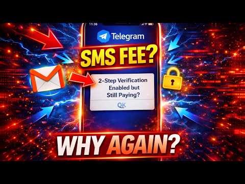 Telegram Still Asking SMS Fee Even After 2 Step Verification Real Explanation + What To Do