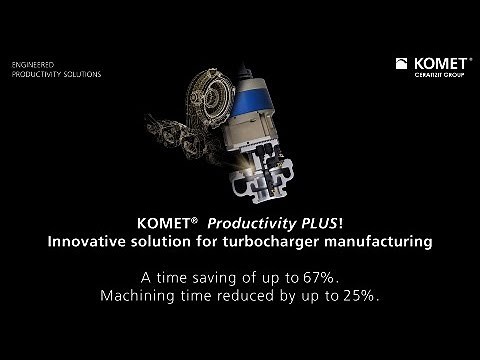 KOMET KomTronic® U-axis-systems – innovative solution for turbocharger manufacturing