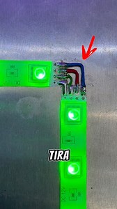 Forma correcta de conectar una tira LED RGB en forma de L ✅ #LED #RGB #conexion | AJILA TECH