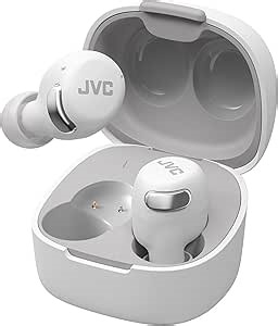 JVC True Wireless Compact Earbuds – Active Noise Cancelling - Bluetooth 5.3 Ear Buds Headphones for iPhone, Android - 27 Hr. Playback, Low Latency Mode - IPX4 Sweat/Rain Proof, Quick Charge Case, Mic