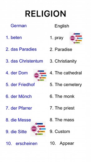 21K views · 188 reactions | German vocabulary for B1(with English). #SpokenGerman #educationalcontent #education #fbreels #fb #educational #reels #trend #deutschland #motivation #Deus | Spoken German | Facebook
