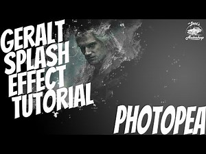 EASILY make an AWESOME Splash effect in Photopea - | FREE PHOTOSHOP |