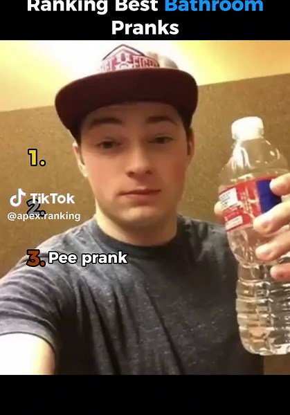 Ranking Best Bathroom Pranks #goviral #funny #bathroom #pranks #ranking #fyp