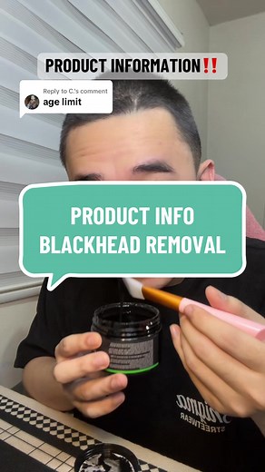 Bamboo Charcoal Mask for Blackhead and Whitehead Removal