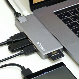 USB-CだけのMacBookAir/Proに様々なインターフェースを追加するマルチポートドック