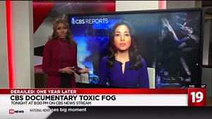 CBS will air special report 'Toxic Fog: The aftermath in East Palestine, Ohio'