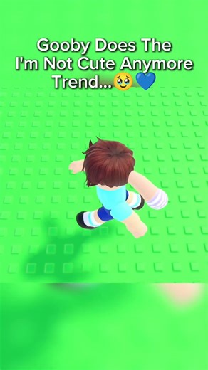 Gooby Does The I'm Not Cute Anymore Trend! 😄 #heresjohnny #johnny #roblox #gooby