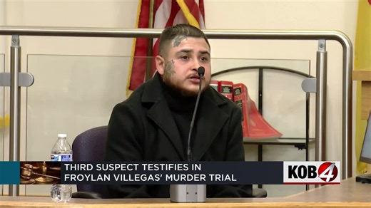Third suspect testifies in Froylan Villegas murder trial