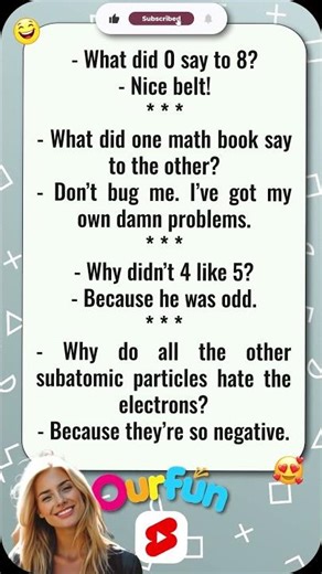 Joke About Math Puns and Numbers 😂➗📘 #jokes #funny #comedy