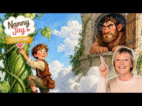 Jack and the Beanstalk 🌱 Classic Bedtime Story for Kids | Read Aloud by Nanny Jay