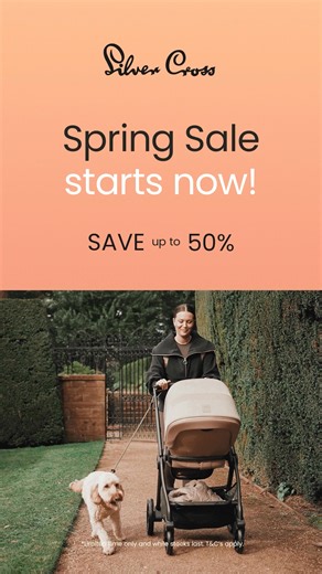 The Spring Sale has arrived. Save up to 50% on prams, travel systems, and must-have accessories—crafted for comfort, built for everyday. | Silver Cross Australia