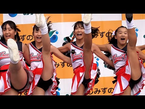 [Cheerleading] A performance by energetic cheerleaders